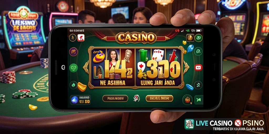 Tampilan gameplay menarik di aplikasi Live Casino 34R.