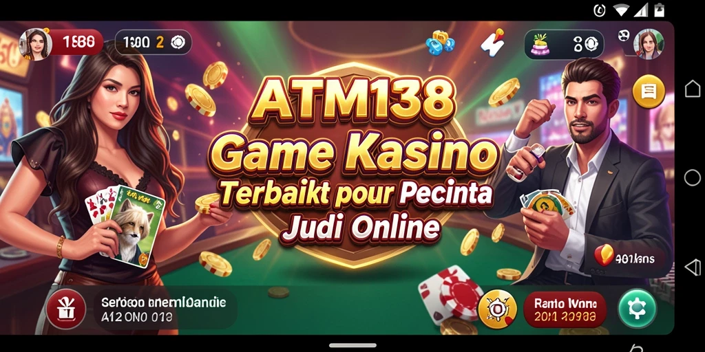 Tampilan gameplay Kasino yang menarik dan realistis di ATM138.