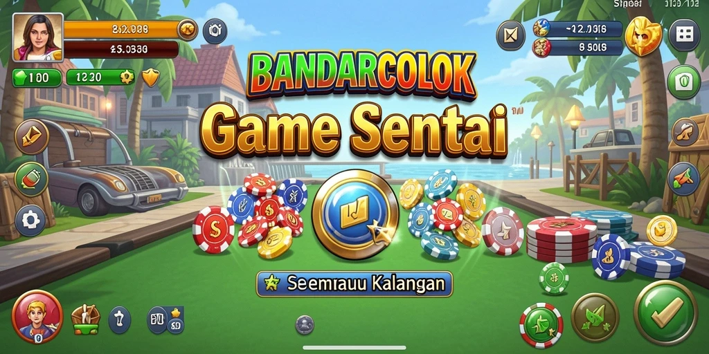 Tampilan layar utama GAME BANDARCOLOK dengan gameplay seru.