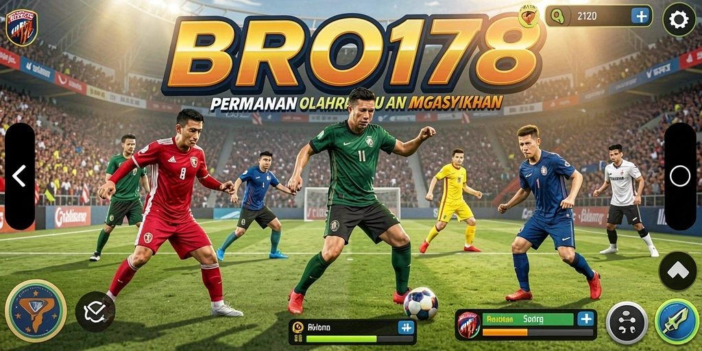 Tampilan utama gameplay BRO178 yang penuh aksi dan seru.