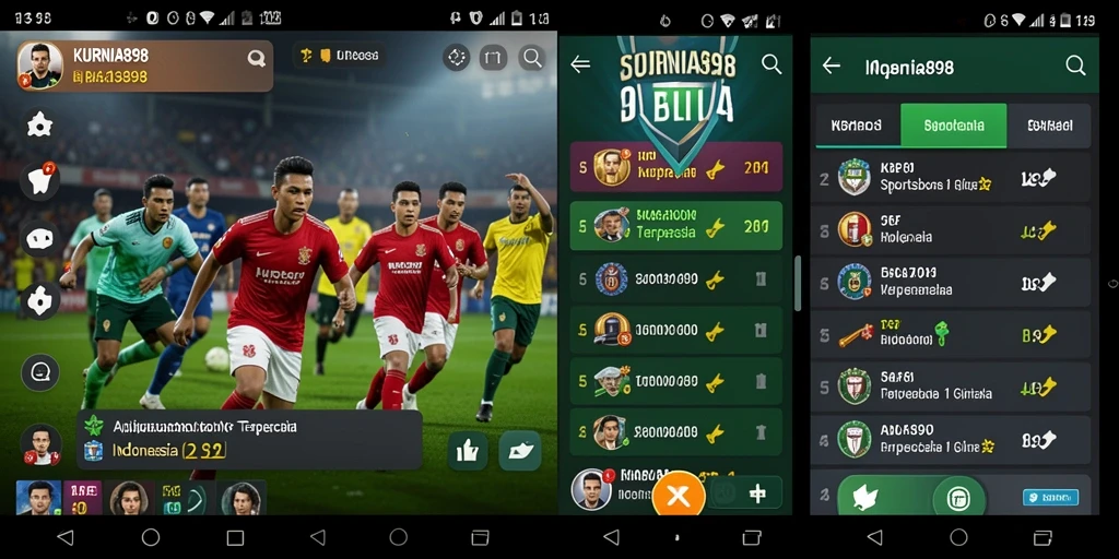 Tampilan gameplay mengasyikkan di KURNIA898 dengan berbagai pilihan taruhan olahraga.