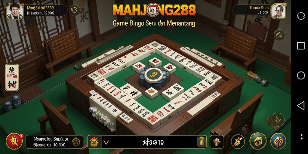 Tampilan gameplay Bingo yang memukau di MAHJONG288.