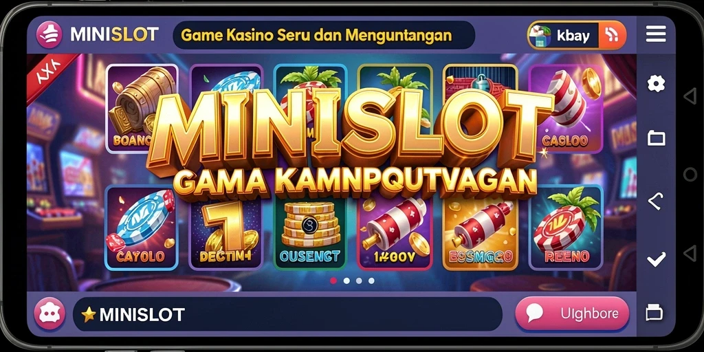 Tampilan gameplay seru di MINISLOT dengan grafis yang menawan.
