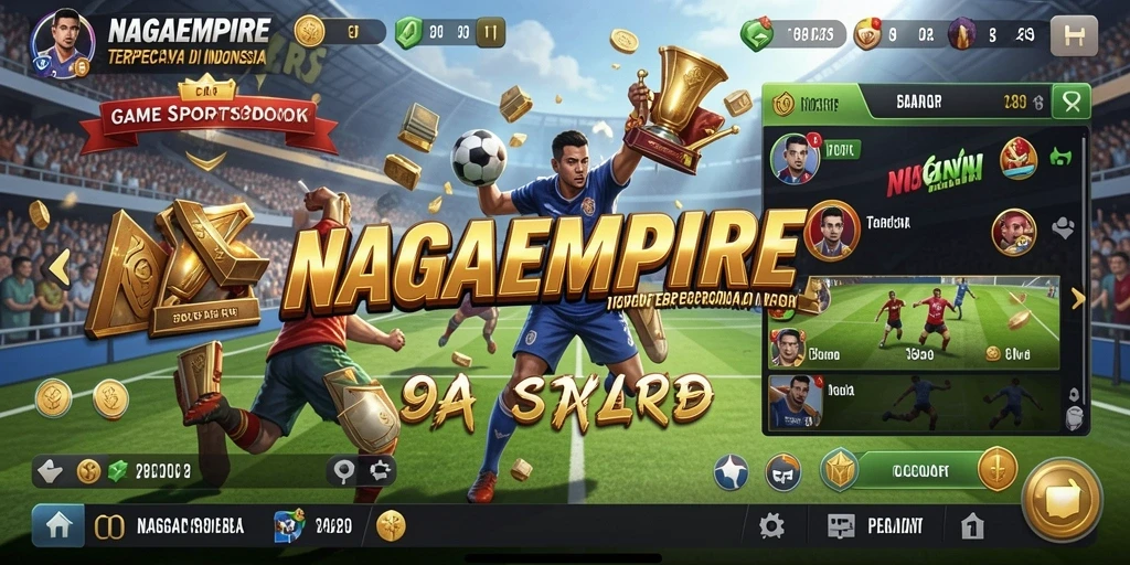 Tampilan gameplay NAGAEMPIRE yang interaktif dan menarik.