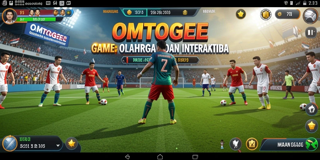 Tampilan gameplay seru dan interaktif dalam OMTOGEL.