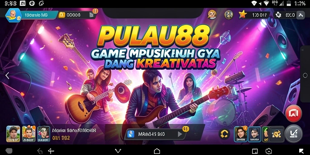 Tampilan gameplay PULAU88 yang interaktif dan penuh warna.