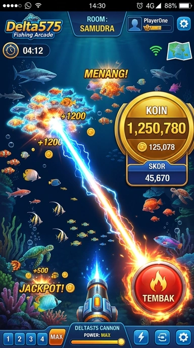 Tangkapan layar kategori aplikasi di delta575 yang beragam.